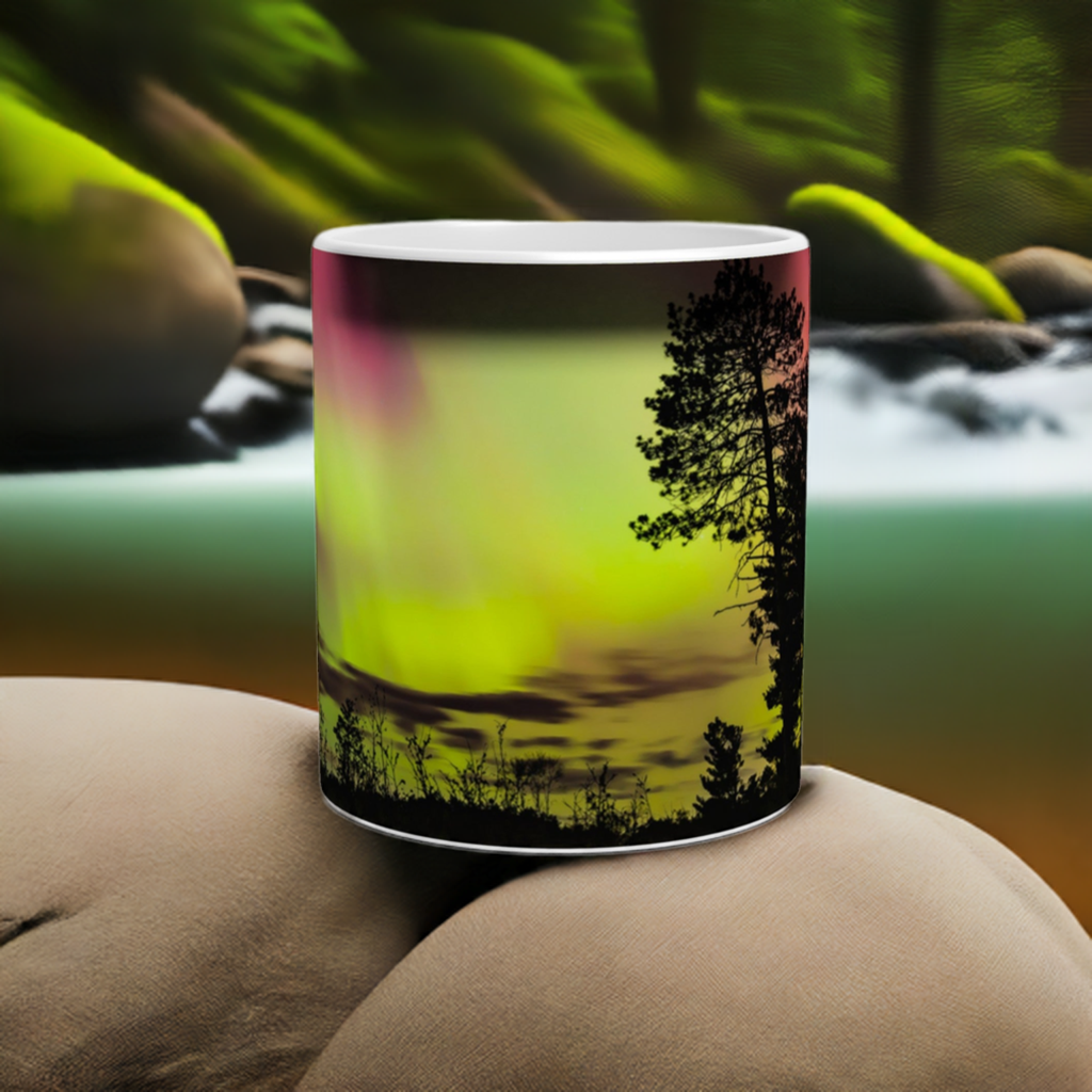 Northern Lights Magic 11oz Ceramic Mug