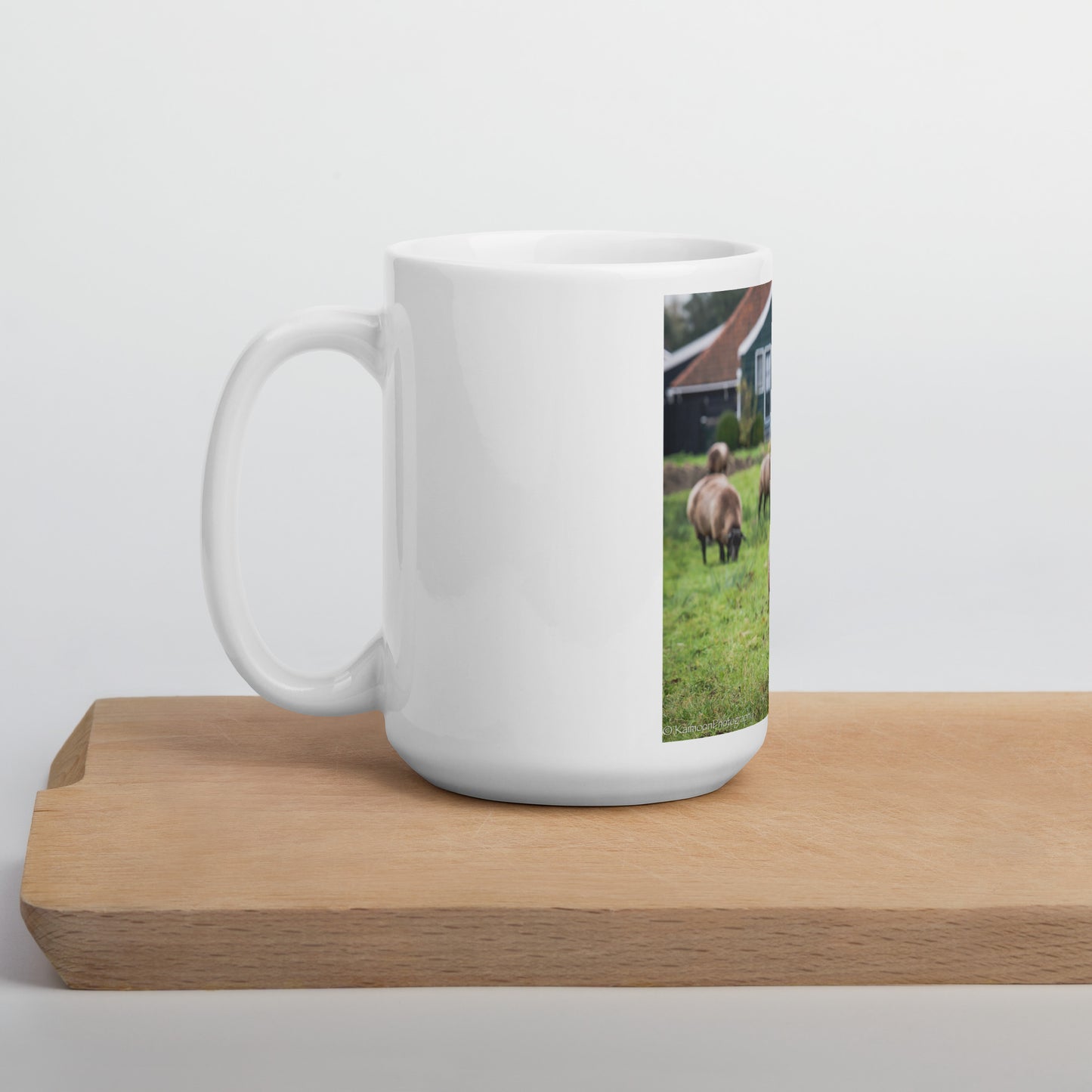 Chonky Happy Sheep Mug.